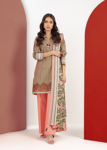 Alkaram MS-22-23-Peach Mid Summer Collection Online Shopping